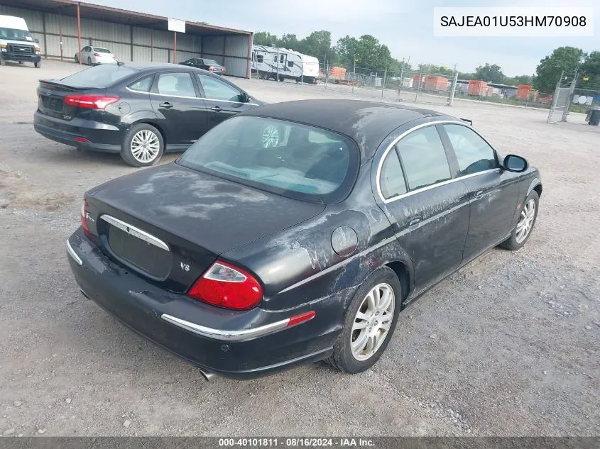 SAJEA01U53HM70908 2003 Jaguar S-Type