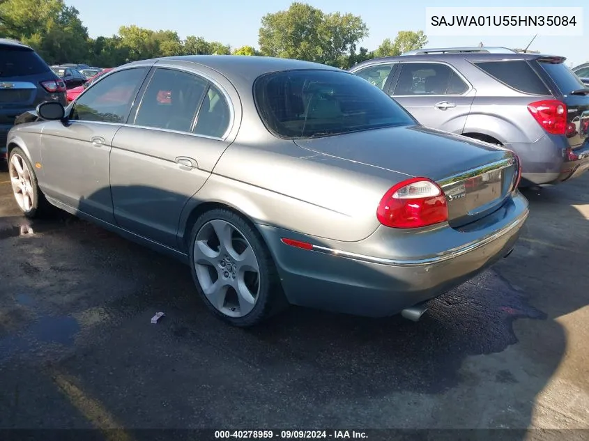 SAJWA01U55HN35084 2005 Jaguar S-Type 4.2L V8