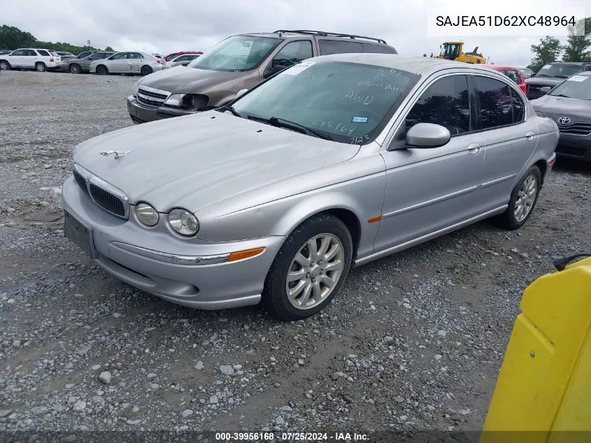 SAJEA51D62XC48964 2002 Jaguar X-Type 2.5L