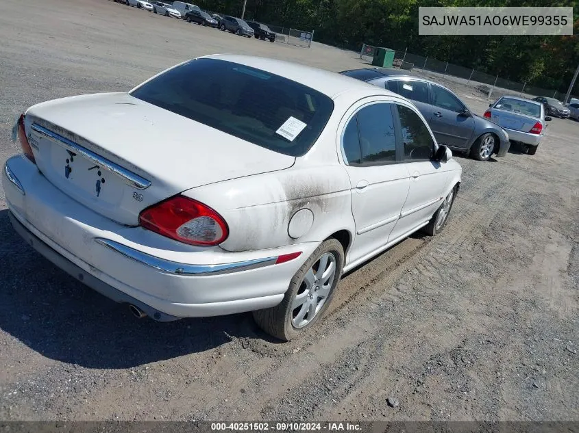 SAJWA51AO6WE99355 2006 Jaguar X-Type 3.0