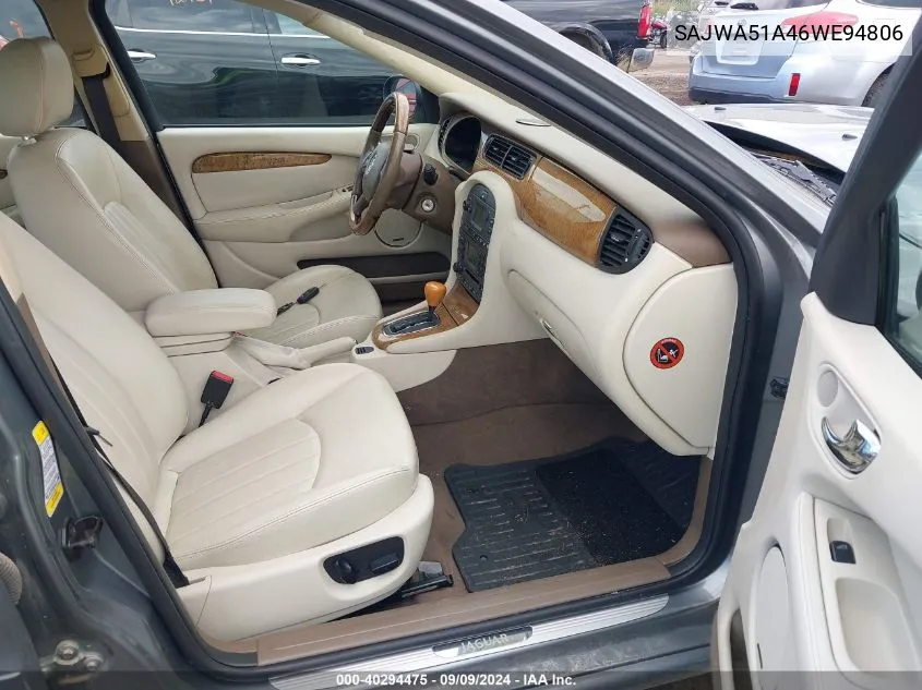 SAJWA51A46WE94806 2006 Jaguar X-Type 3.0