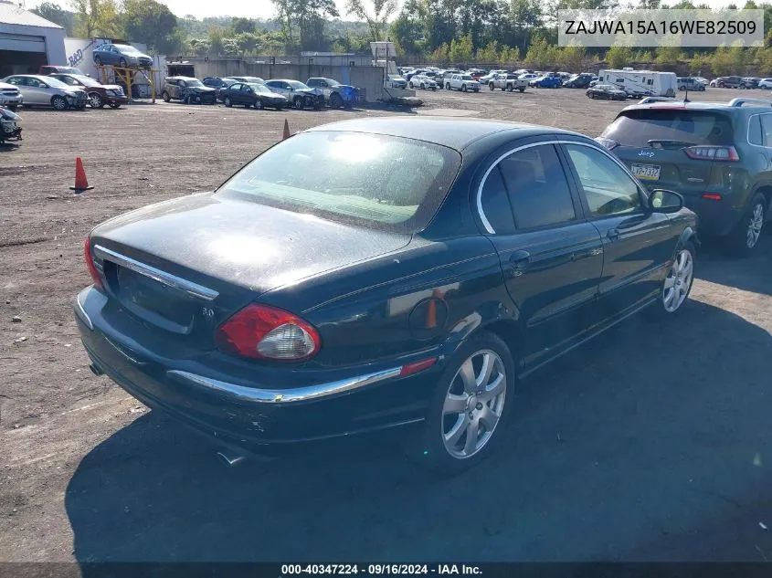 ZAJWA15A16WE82509 2006 Jaguar X-Type