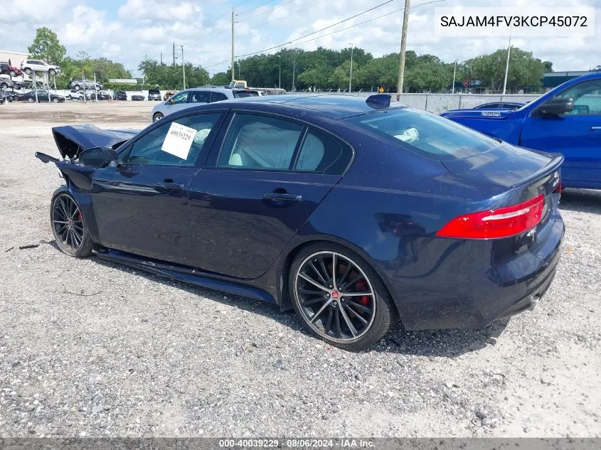 SAJAM4FV3KCP45072 2019 Jaguar Xe S