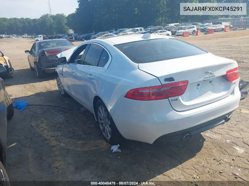 SAJAR4FX0KCP45291 2019 Jaguar Xe 25T