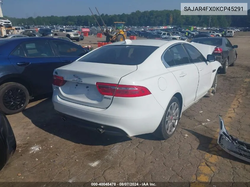 SAJAR4FX0KCP45291 2019 Jaguar Xe 25T