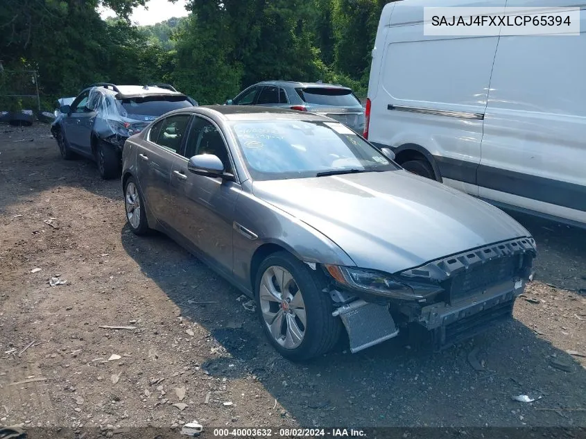 SAJAJ4FXXLCP65394 2020 Jaguar Xe S Awd Automatic