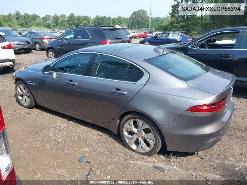 2020 Jaguar Xe S Awd Automatic VIN: SAJAJ4FXXLCP65394 Lot: 40003632