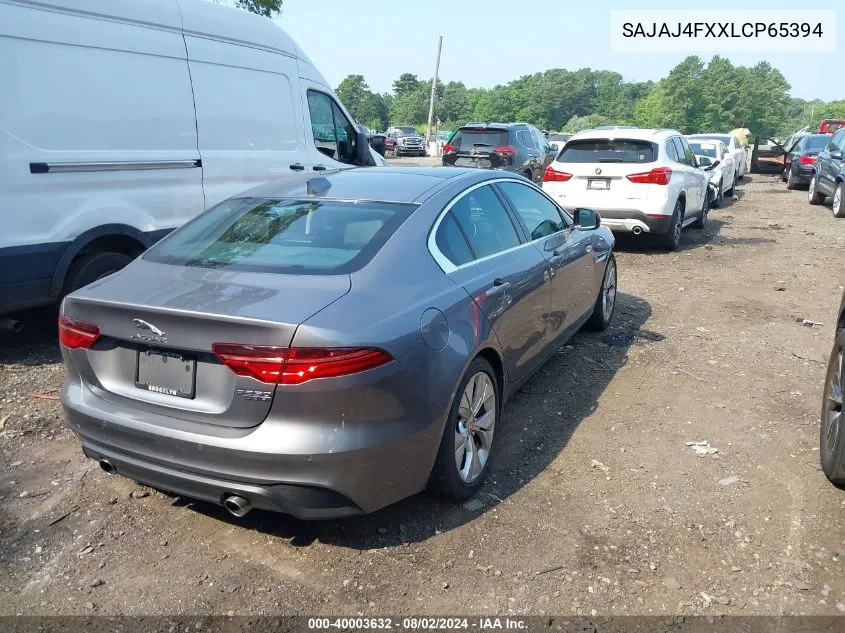 SAJAJ4FXXLCP65394 2020 Jaguar Xe S Awd Automatic