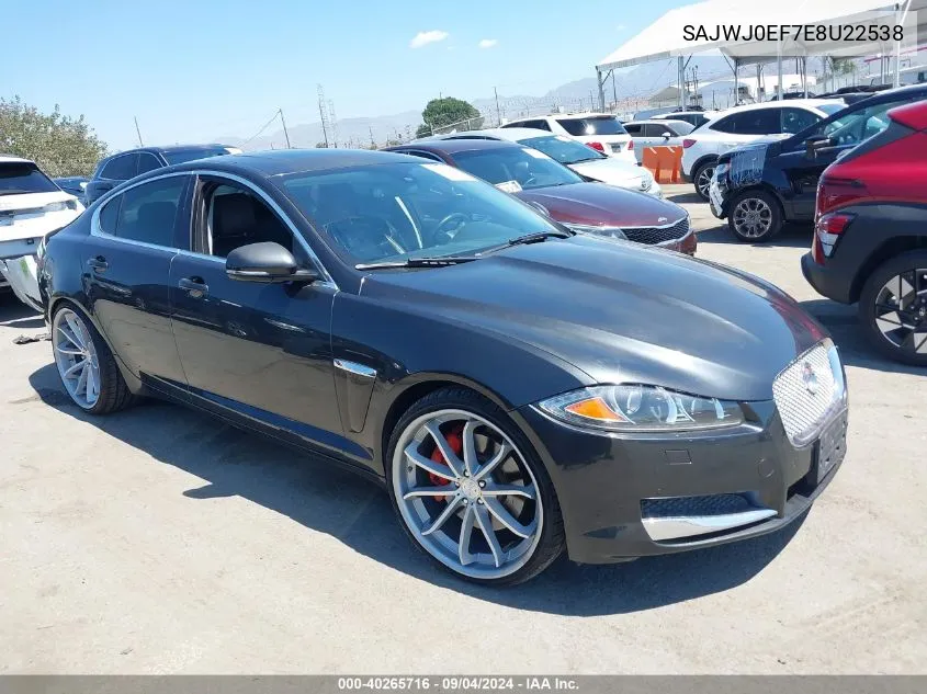 SAJWJ0EF7E8U22538 2014 Jaguar Xf V6 Sc