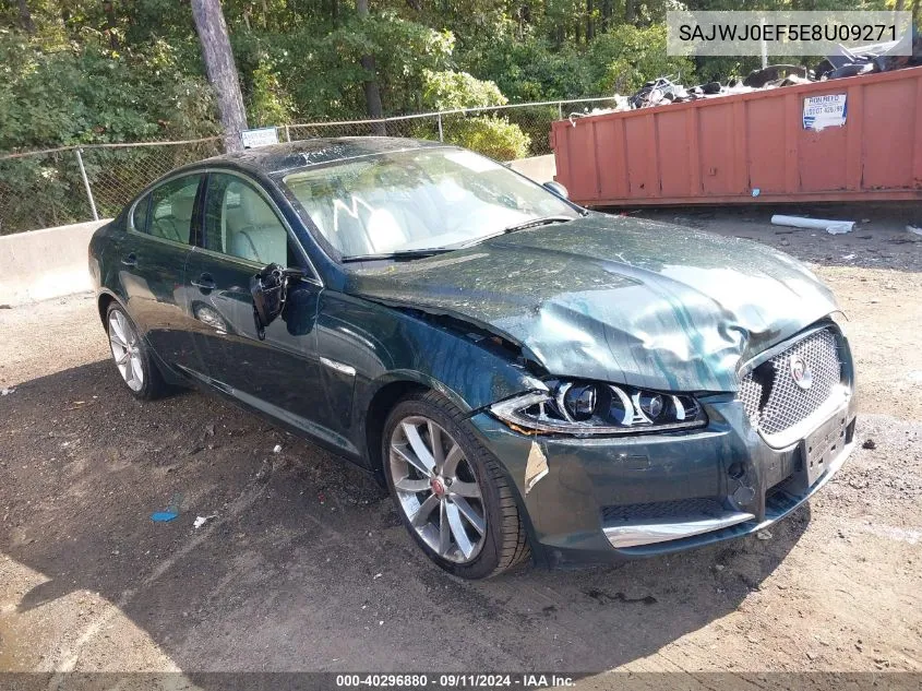 SAJWJ0EF5E8U09271 2014 Jaguar Xf V6 Sc