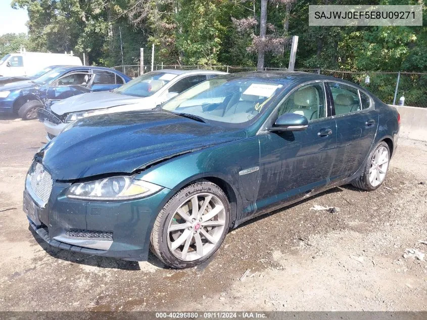 SAJWJ0EF5E8U09271 2014 Jaguar Xf V6 Sc