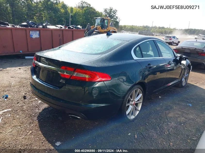 2014 Jaguar Xf V6 Sc VIN: SAJWJ0EF5E8U09271 Lot: 40296880