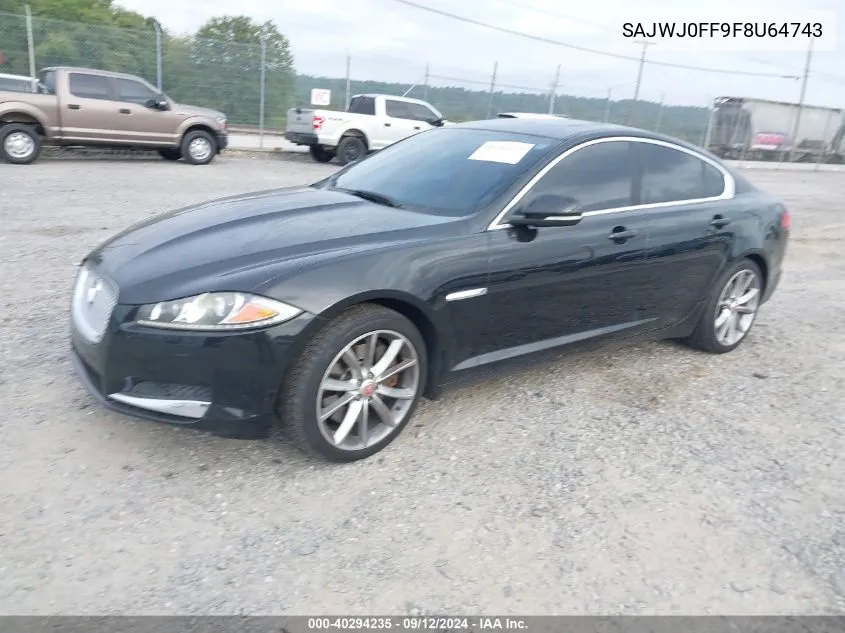 SAJWJ0FF9F8U64743 2015 Jaguar Xf 3.0 Sport Awd