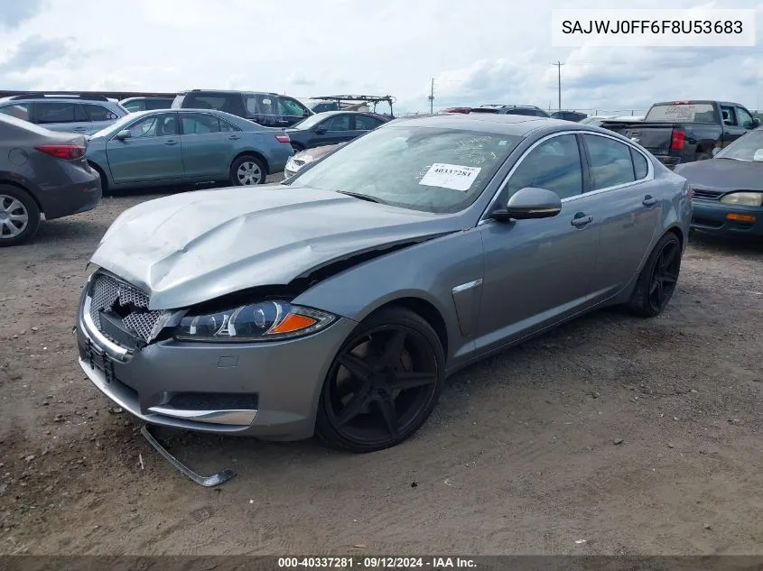 SAJWJ0FF6F8U53683 2015 Jaguar Xf 3.0 Portfolio/3.0 Sport