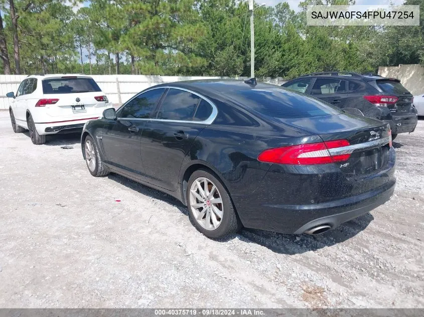 2015 Jaguar Xf 2.0T Premium VIN: SAJWA0FS4FPU47254 Lot: 40375719