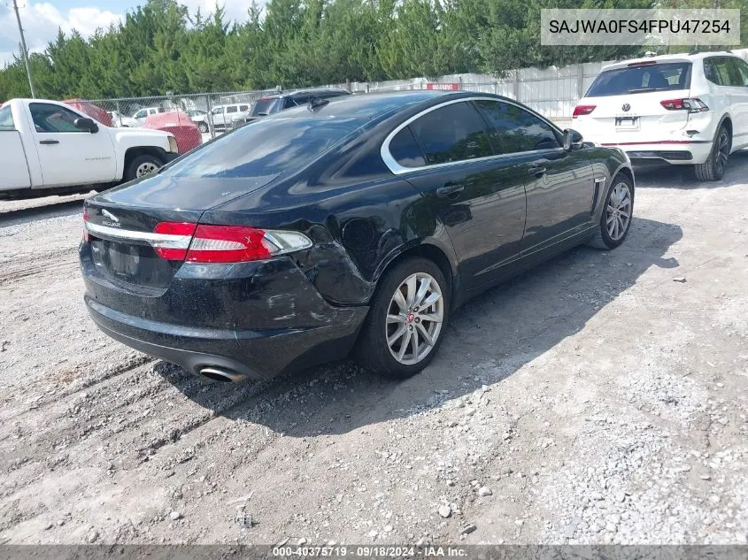 2015 Jaguar Xf 2.0T Premium VIN: SAJWA0FS4FPU47254 Lot: 40375719