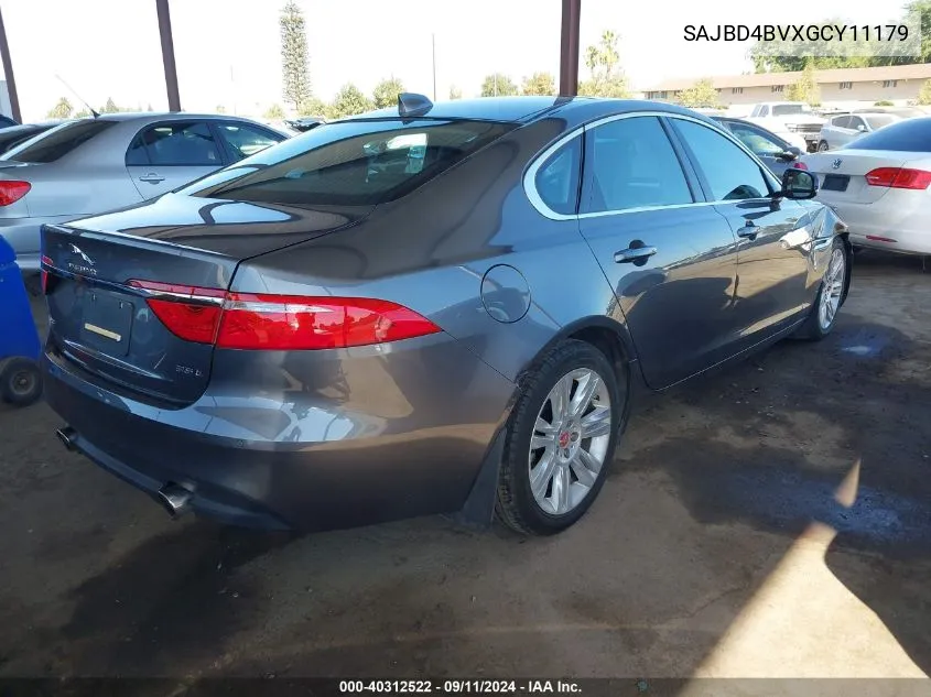 SAJBD4BVXGCY11179 2016 Jaguar Xf Premium