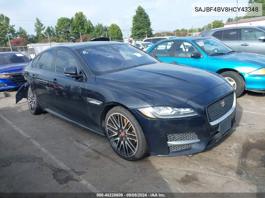 SAJBF4BV8HCY43348 2017 Jaguar Xf R - Sport