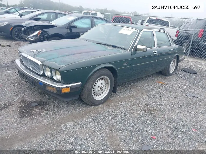 SAJHV1644JC551697 1988 Jaguar Xj6