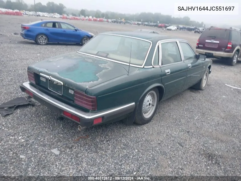 SAJHV1644JC551697 1988 Jaguar Xj6