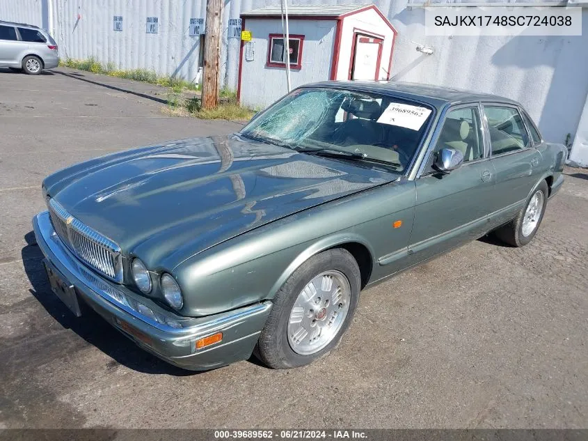 SAJKX1748SC724038 1995 Jaguar Vandenplas