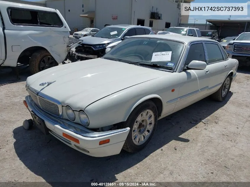 1995 Jaguar Xj6 VIN: SAJHX1742SC737393 Lot: 40128651