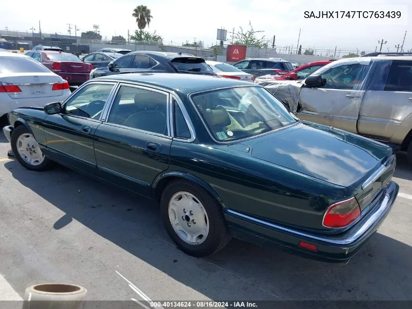 1996 Jaguar Xj6 VIN: SAJHX1747TC763439 Lot: 40134624