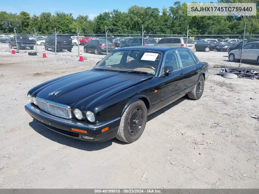 1996 Jaguar Xj6 VIN: SAJHX1745TC759440 Lot: 40199015