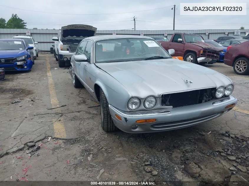 2000 Jaguar Xj8 L VIN: SAJDA23C8YLF02320 Lot: 40101839