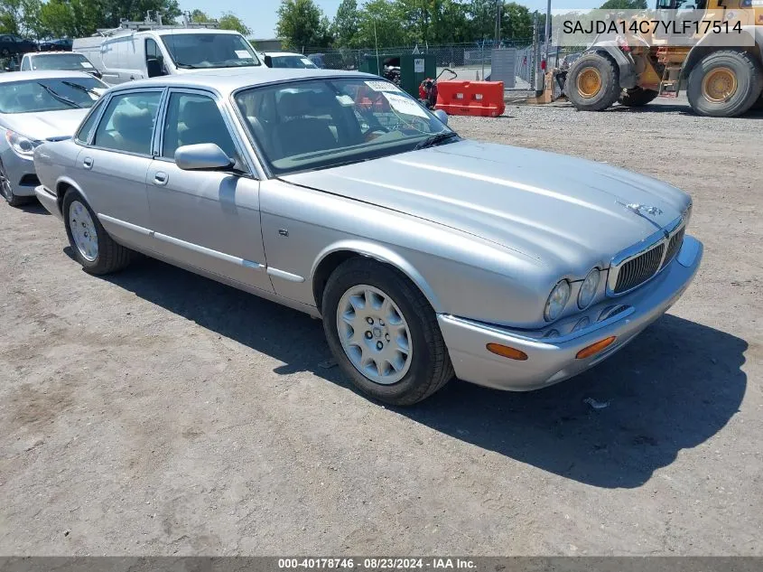 SAJDA14C7YLF17514 2000 Jaguar Xj8