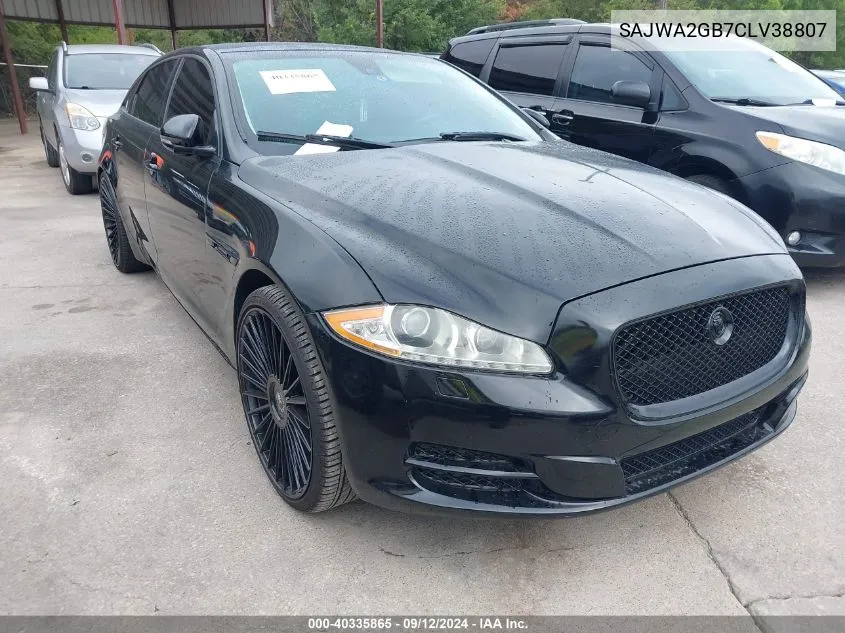 SAJWA2GB7CLV38807 2012 Jaguar Xj Xjl Portfolio