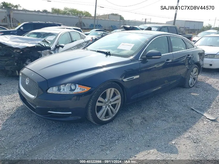 2013 Jaguar Xj VIN: SAJWA1C7XD8V44570 Lot: 40322866