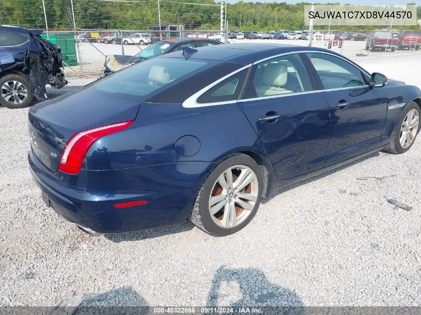 2013 Jaguar Xj VIN: SAJWA1C7XD8V44570 Lot: 40322866