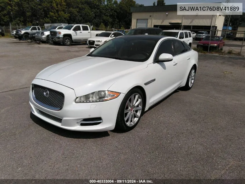 SAJWA1C76D8V41889 2013 Jaguar Xj