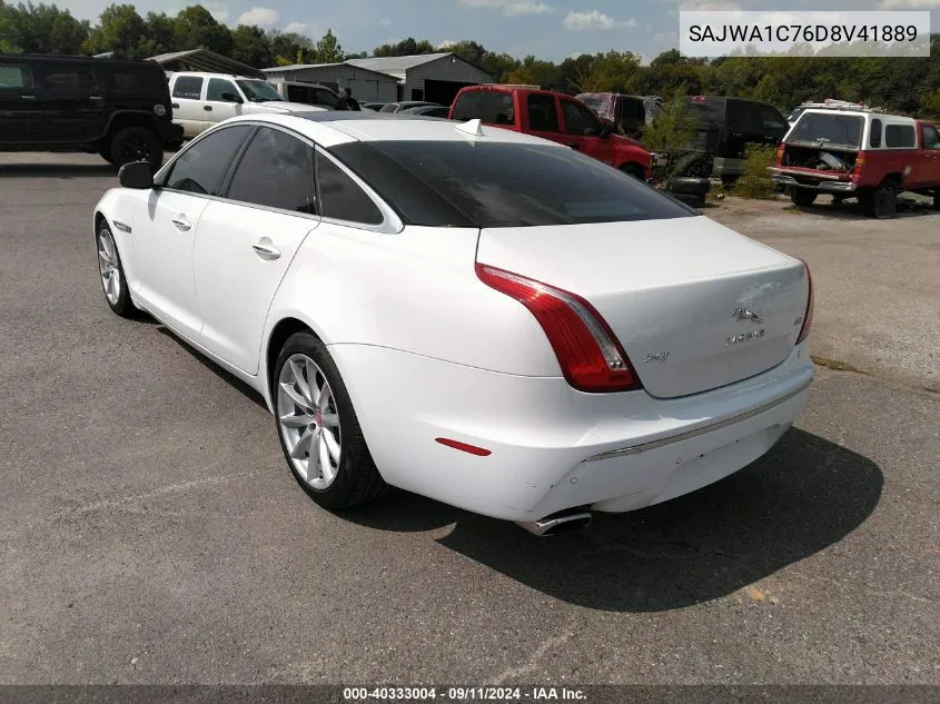 SAJWA1C76D8V41889 2013 Jaguar Xj