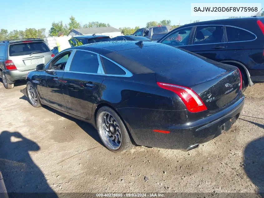 SAJWJ2GD6F8V75968 2015 Jaguar Xj Xjl Portfolio