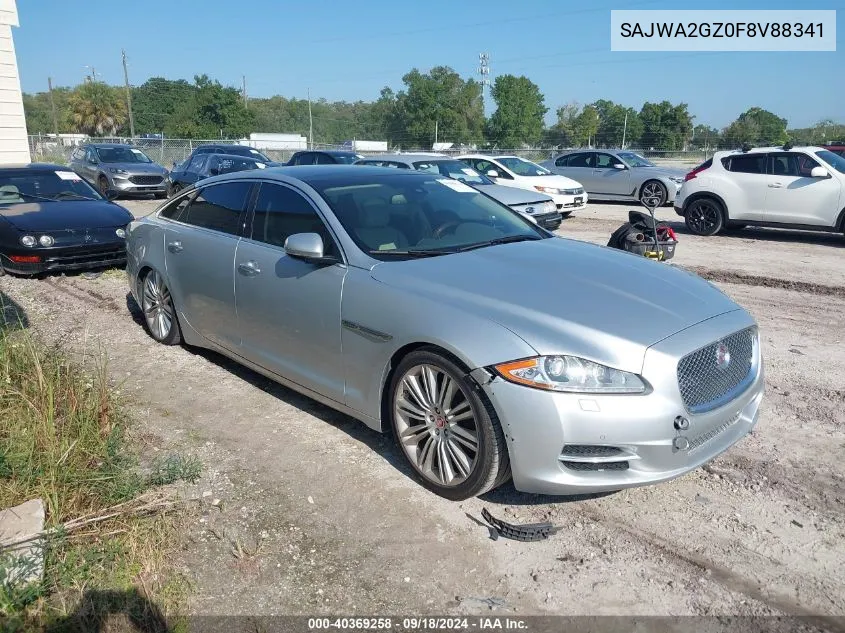 2015 Jaguar Xjl Portfolio VIN: SAJWA2GZ0F8V88341 Lot: 40369258