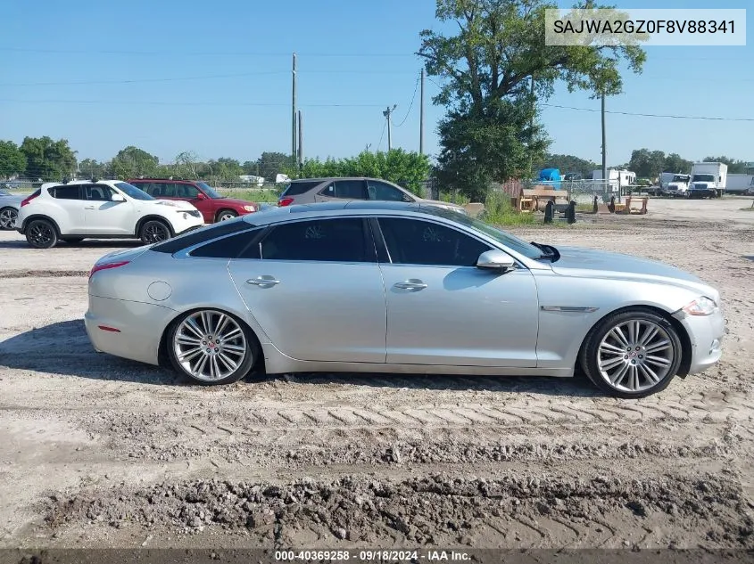 SAJWA2GZ0F8V88341 2015 Jaguar Xjl Portfolio