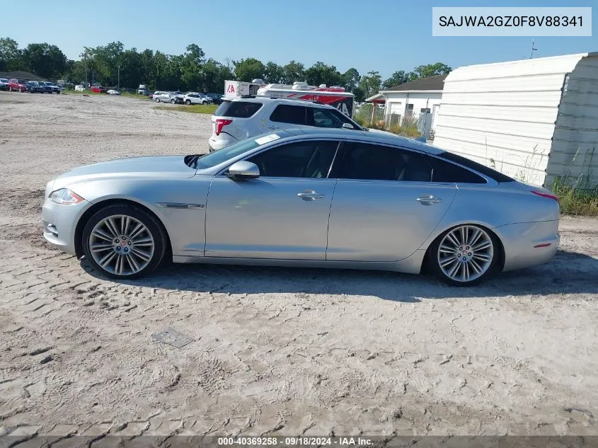 SAJWA2GZ0F8V88341 2015 Jaguar Xjl Portfolio