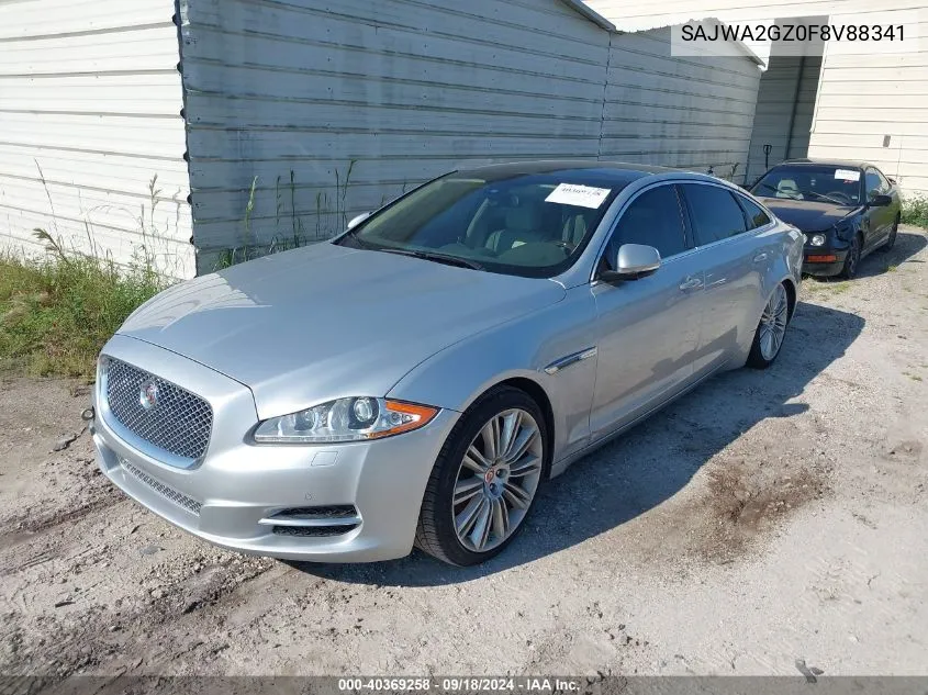 SAJWA2GZ0F8V88341 2015 Jaguar Xjl Portfolio