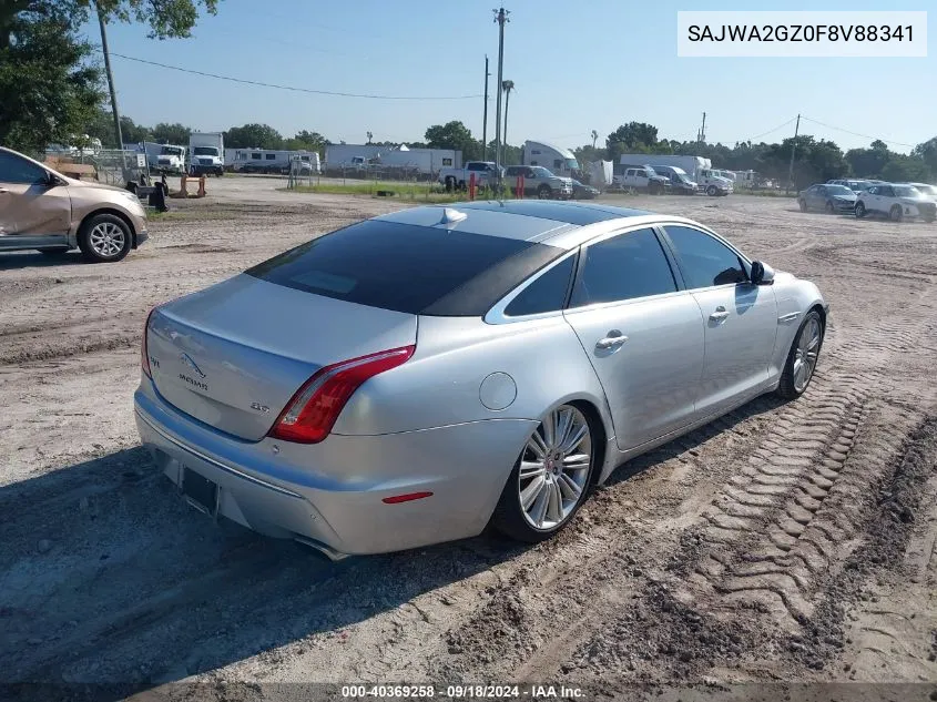 SAJWA2GZ0F8V88341 2015 Jaguar Xjl Portfolio