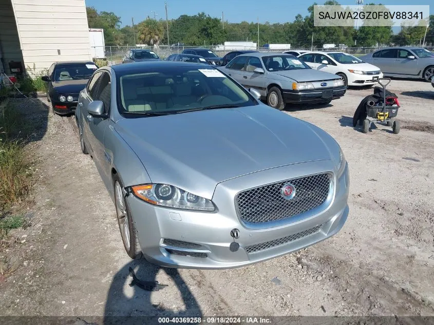 SAJWA2GZ0F8V88341 2015 Jaguar Xjl Portfolio