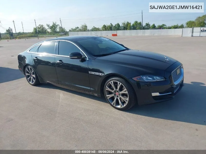 SAJWA2GE1JMW16421 2018 Jaguar Xj Xjl Supercharged