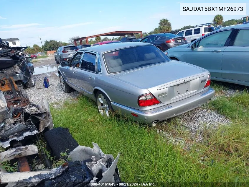 SAJDA15BX1MF26973 2001 Jaguar Xjr