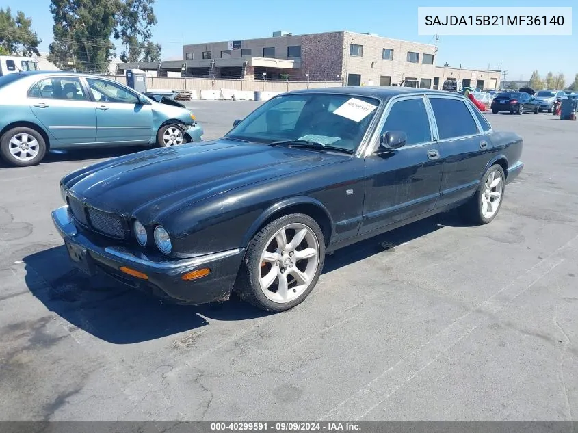 SAJDA15B21MF36140 2001 Jaguar Xjr