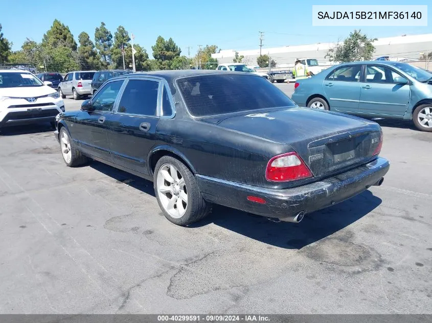 SAJDA15B21MF36140 2001 Jaguar Xjr