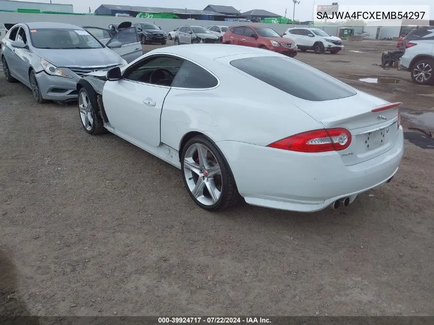 SAJWA4FCXEMB54297 2014 Jaguar Xk Xkr