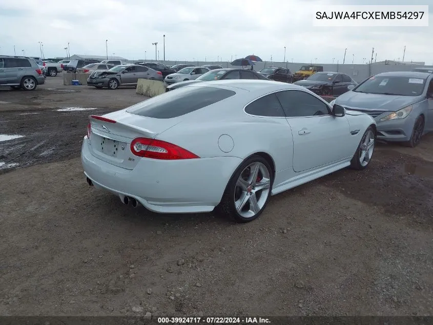 2014 Jaguar Xk Xkr VIN: SAJWA4FCXEMB54297 Lot: 39924717