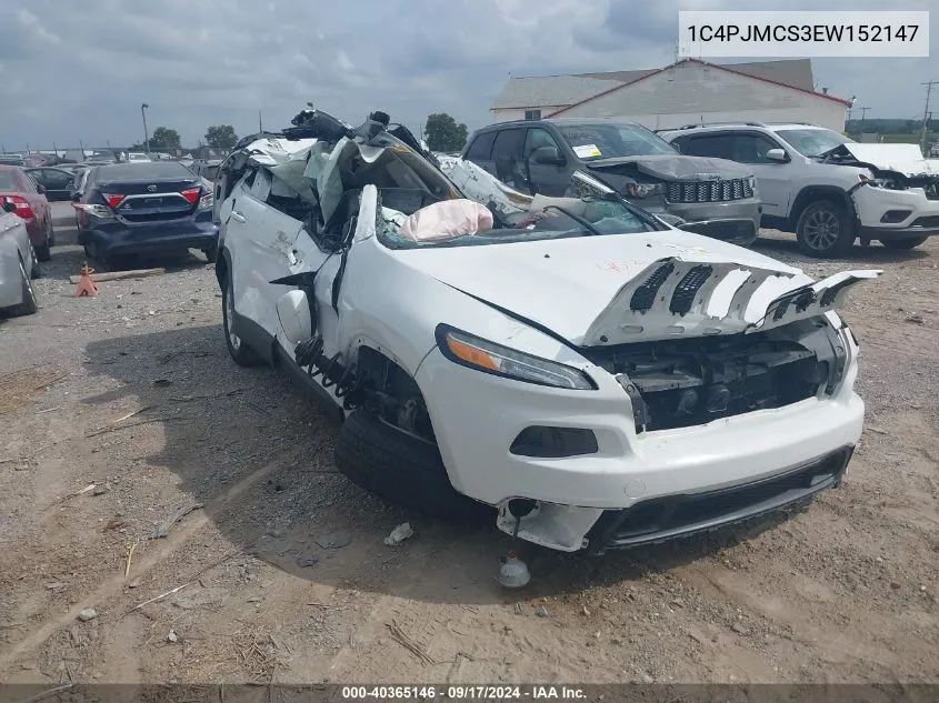 2014 Jeep Cherokee Latitude VIN: 1C4PJMCS3EW152147 Lot: 40365146