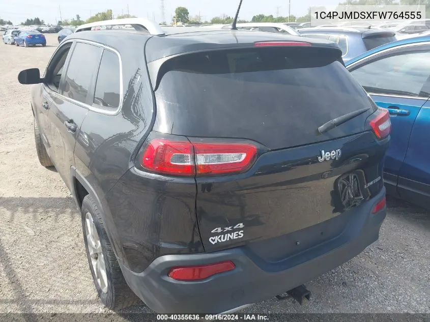 1C4PJMDSXFW764555 2015 Jeep Cherokee Limited